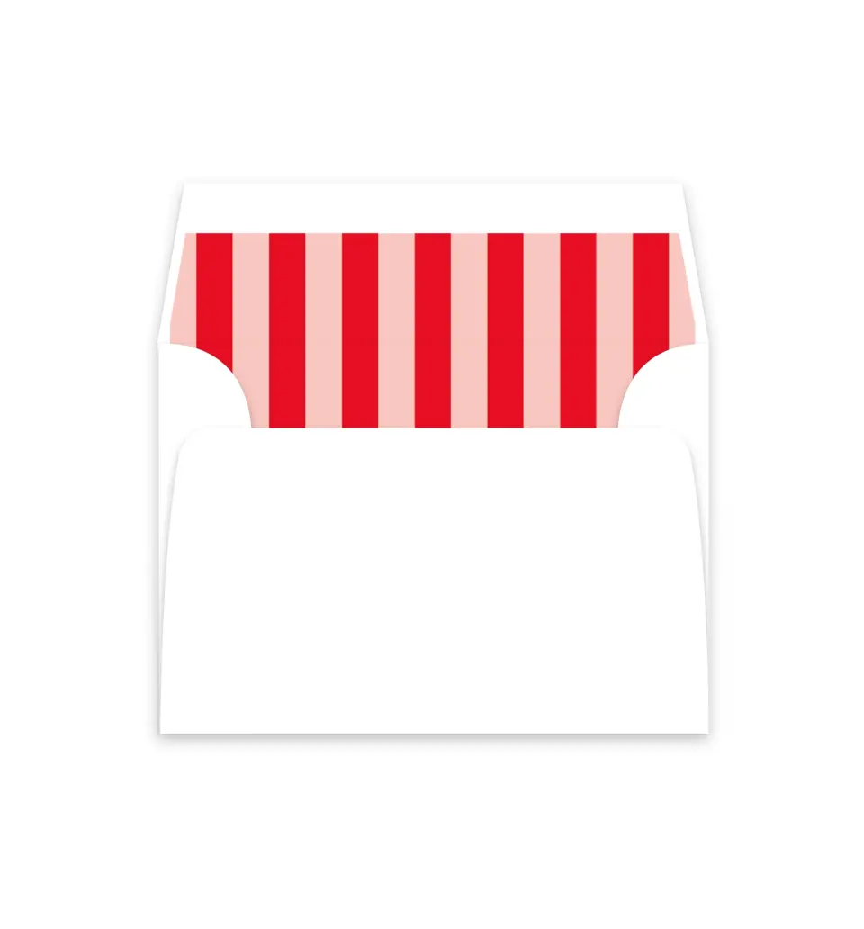 This is a  4⅞" x 4.563" Envelope Liners (ELM) called The Delaney printed in full color