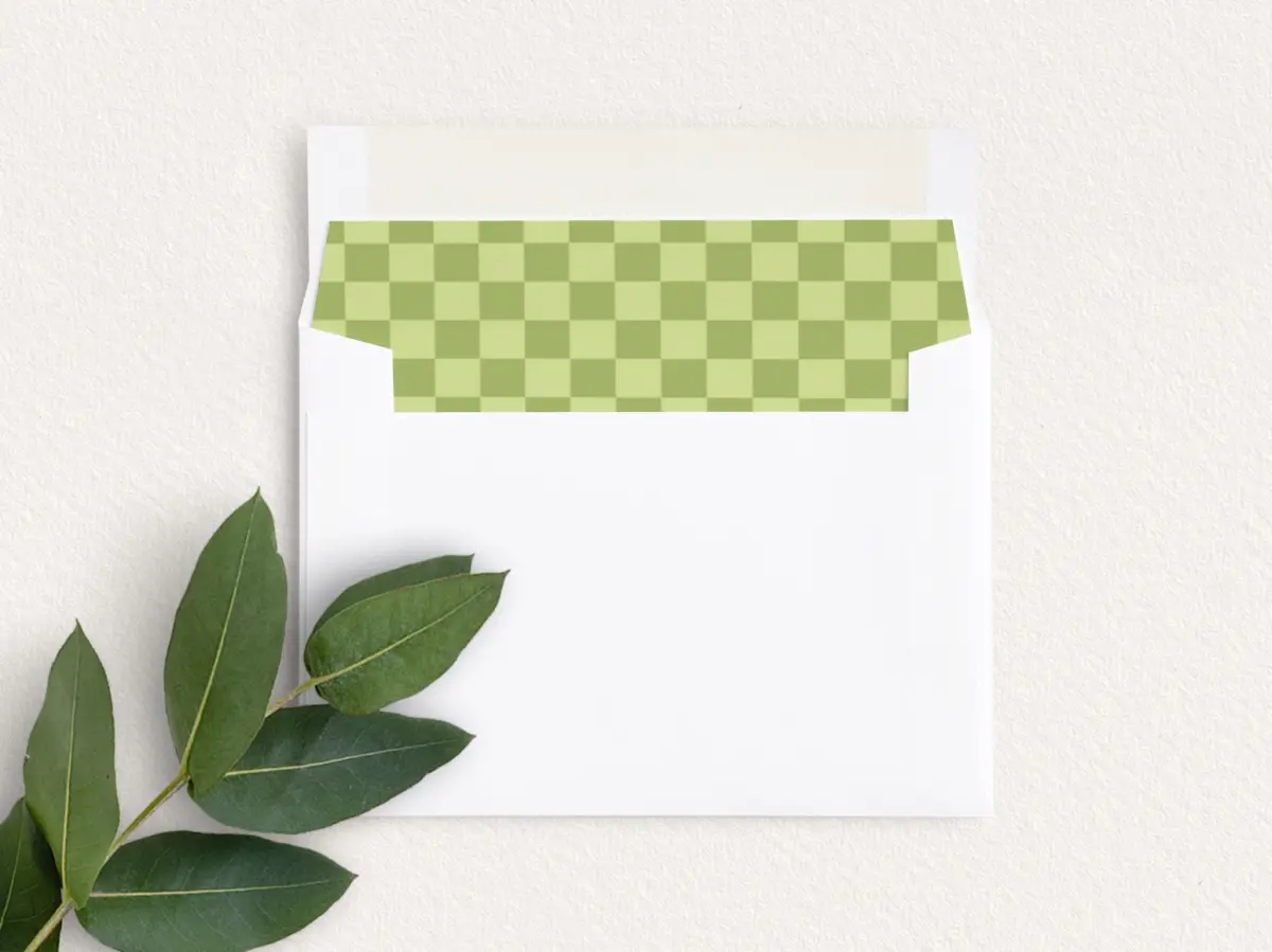 Envelope Liner inside Envelope