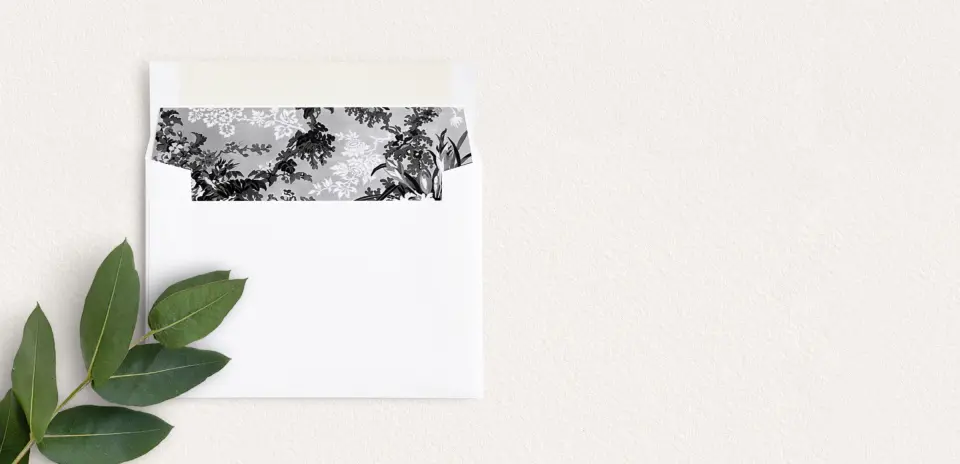 Envelope Liner inside Envelope