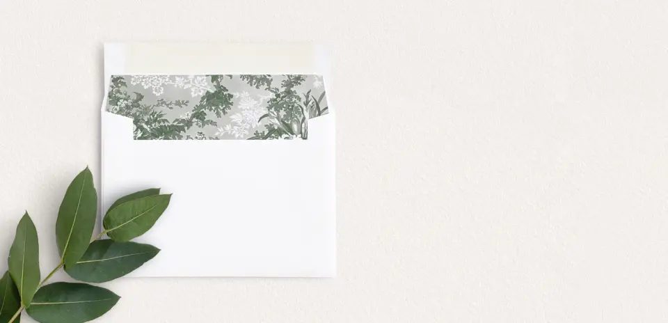 Envelope Liner inside Envelope