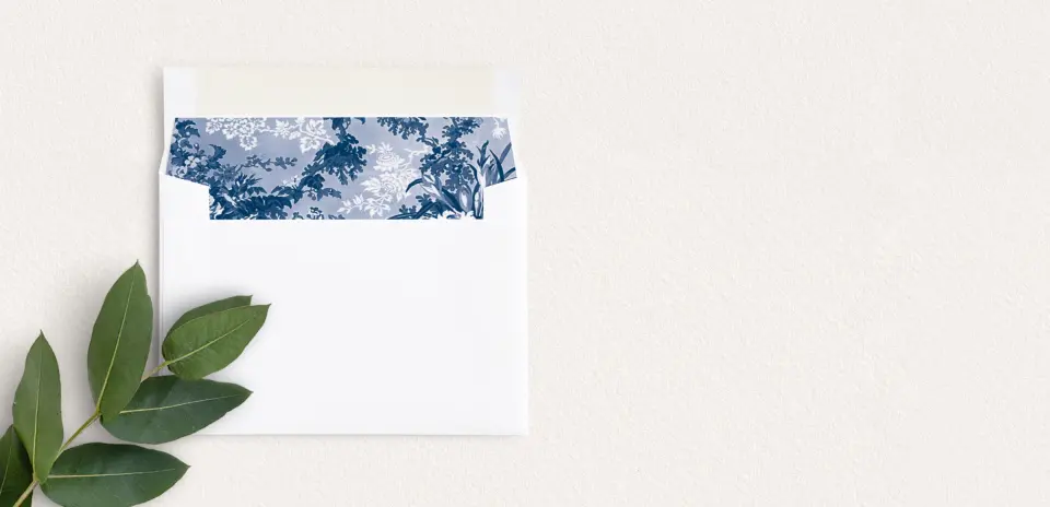 Envelope Liner inside Envelope