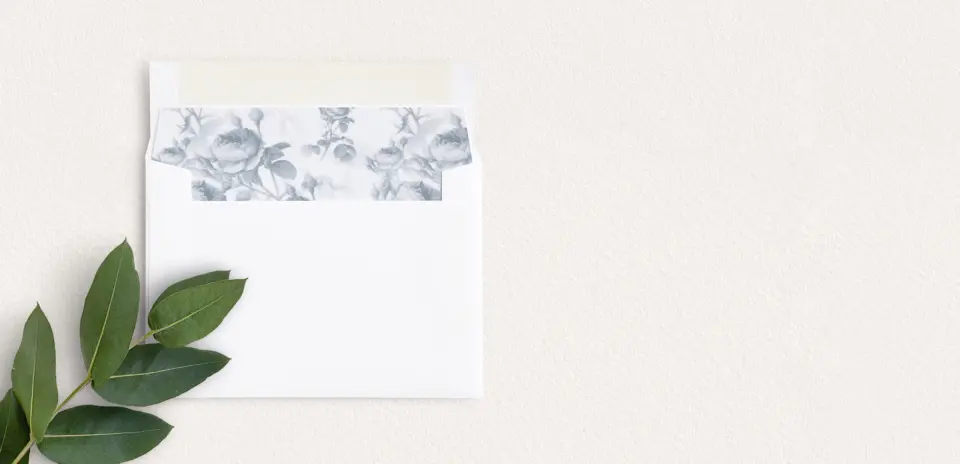Envelope Liner inside Envelope