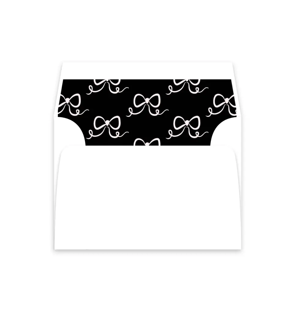 This is a  4⅞" x 4.563" Envelope Liners (ELM) called The Madison printed in full color
