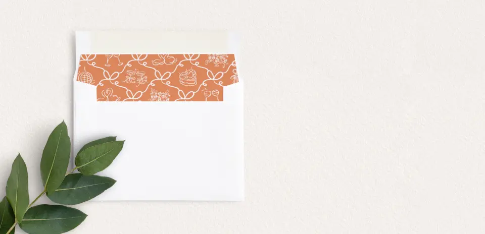 Envelope Liner inside Envelope