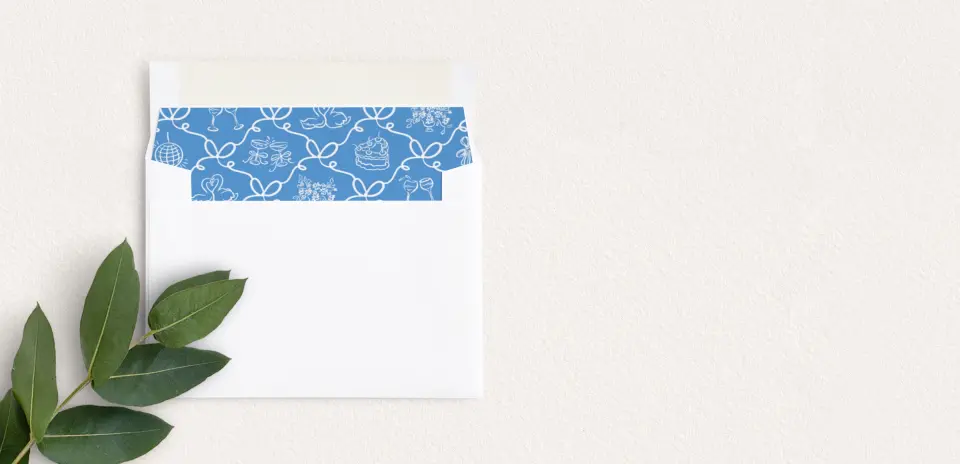 Envelope Liner inside Envelope