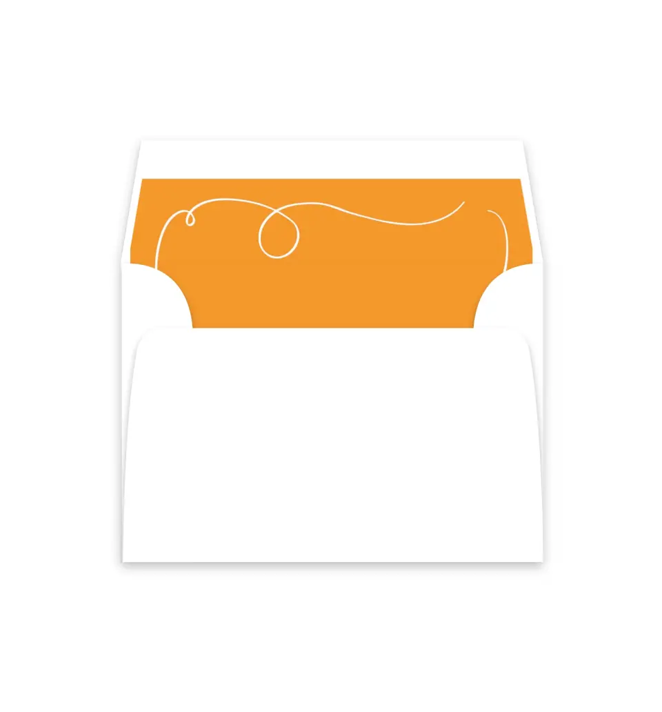 This is a  4⅞" x 4.563" Envelope Liners (ELM) called The Micayla printed in full color