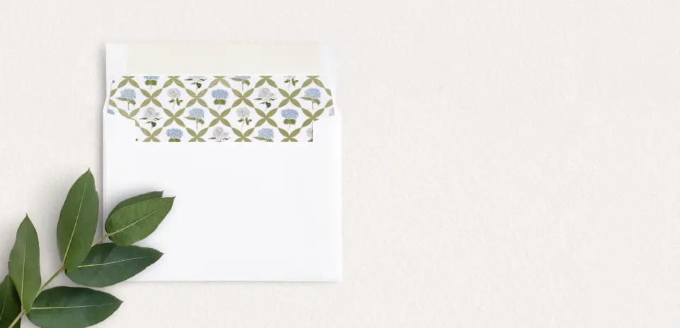 Envelope Liner inside Envelope
