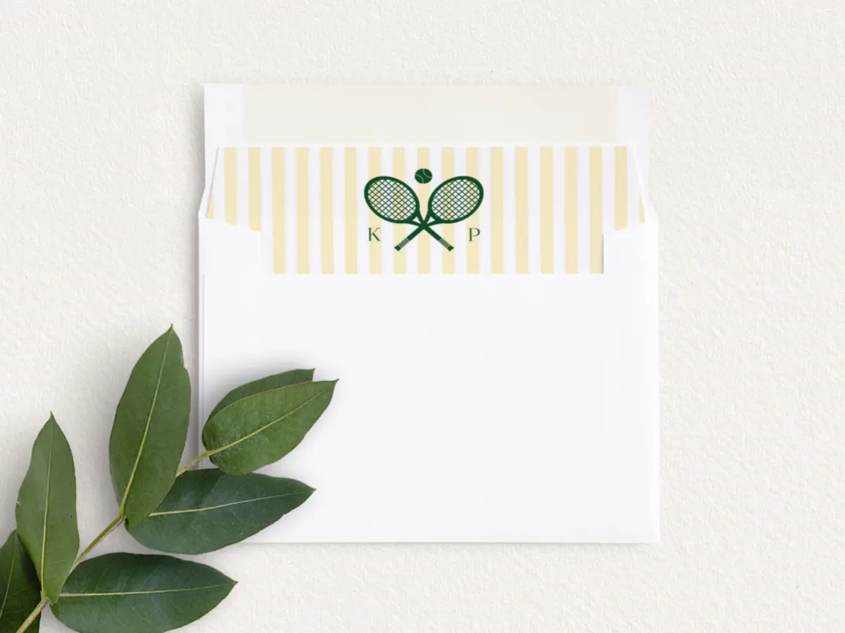 Envelope Liner inside Envelope