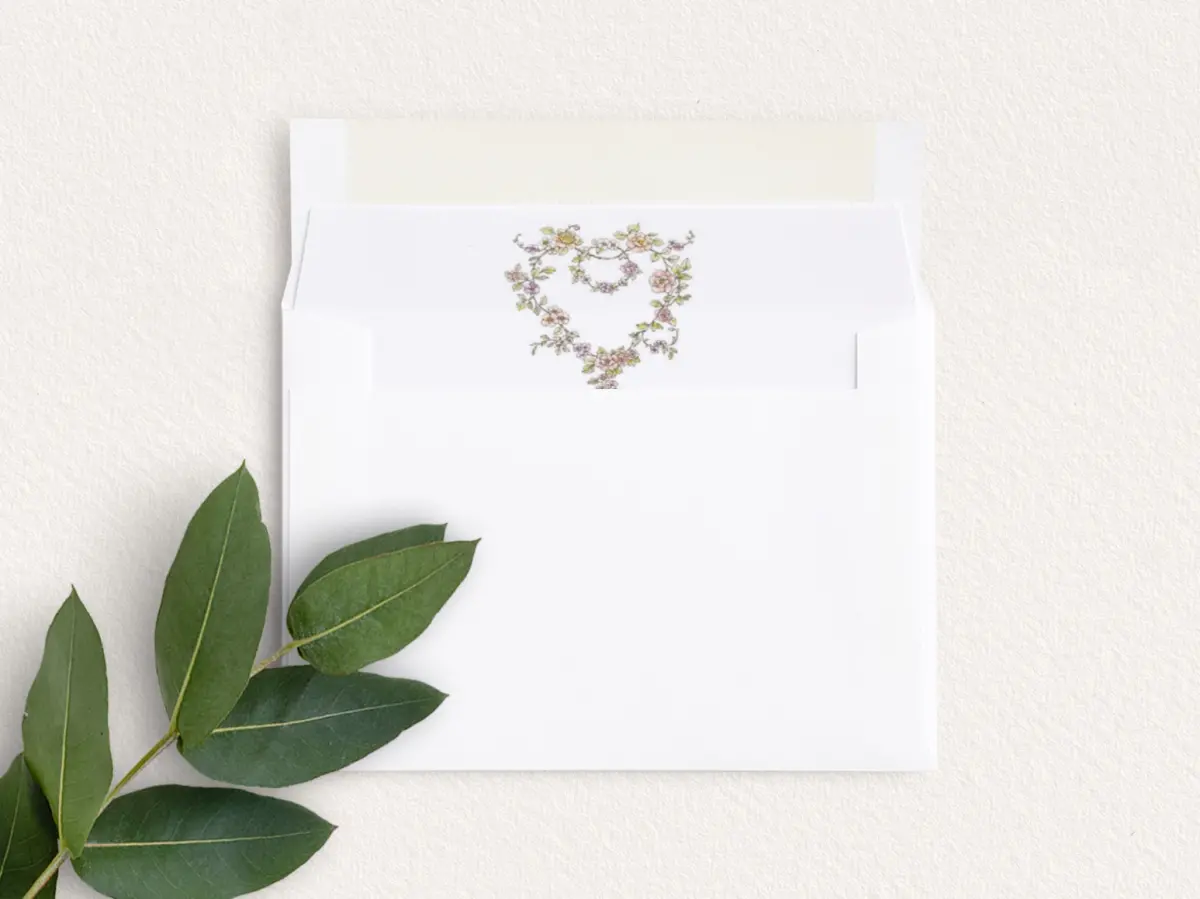 Envelope Liner inside Envelope