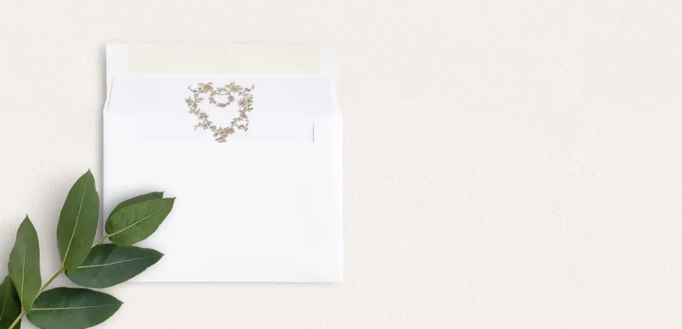Envelope Liner inside Envelope