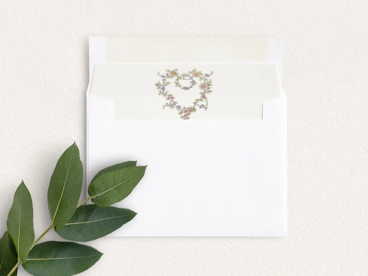 Envelope Liner inside Envelope