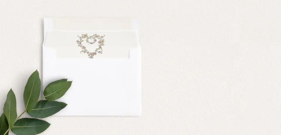 Envelope Liner inside Envelope