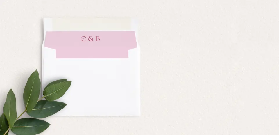 Envelope Liner inside Envelope