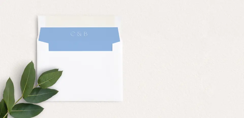 Envelope Liner inside Envelope