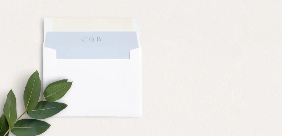 Envelope Liner inside Envelope