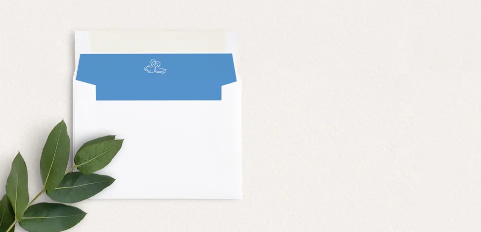 Envelope Liner inside Envelope