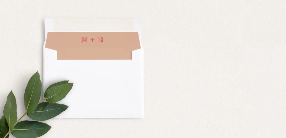 Envelope Liner inside Envelope