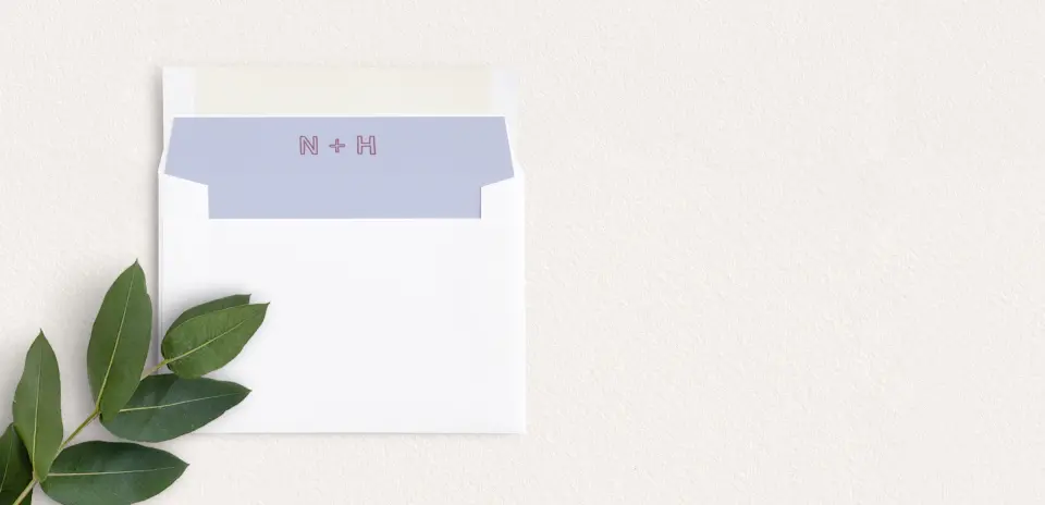 Envelope Liner inside Envelope