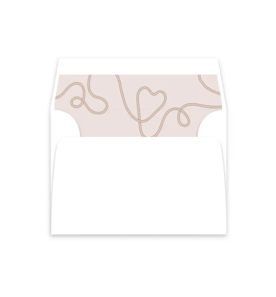 This is a  4⅞" x 4.563" Envelope Liners (ELM) called Western Whimsy printed in full color
