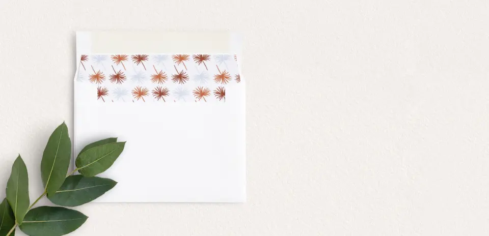 Envelope Liner inside Envelope