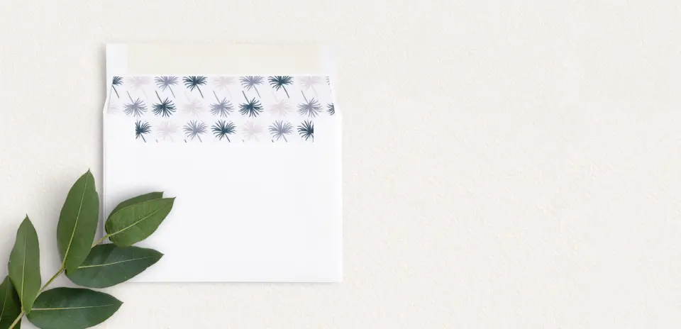 Envelope Liner inside Envelope