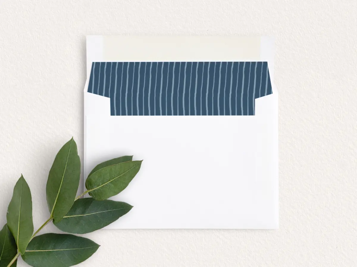 Envelope Liner inside Envelope
