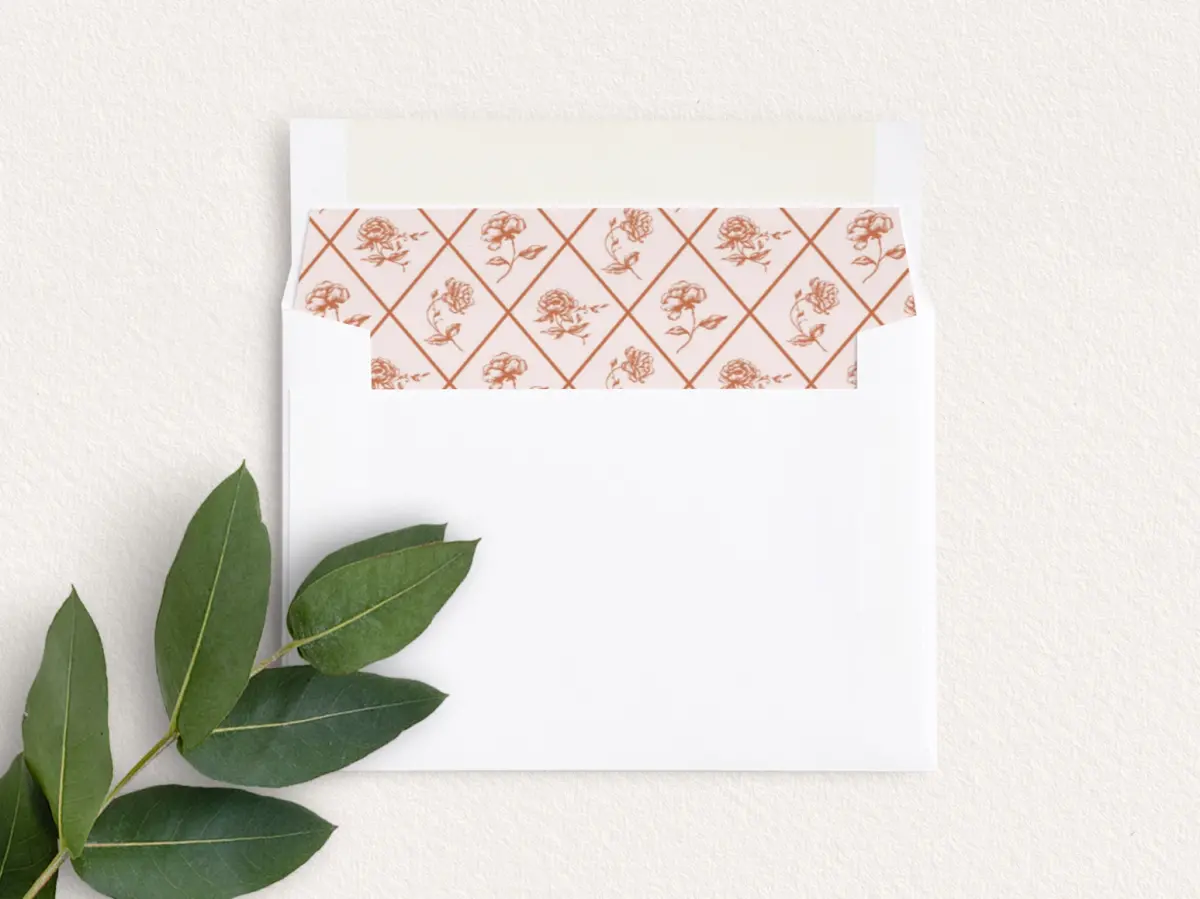 Envelope Liner inside Envelope