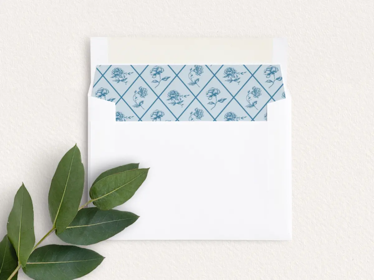 Envelope Liner inside Envelope