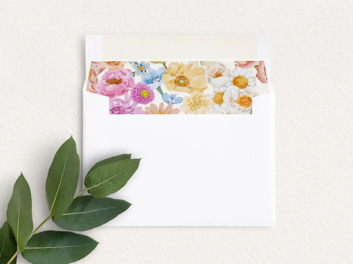 Envelope Liner inside Envelope