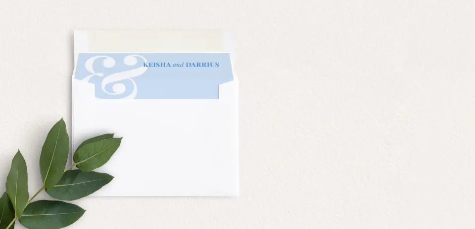 Envelope Liner inside Envelope