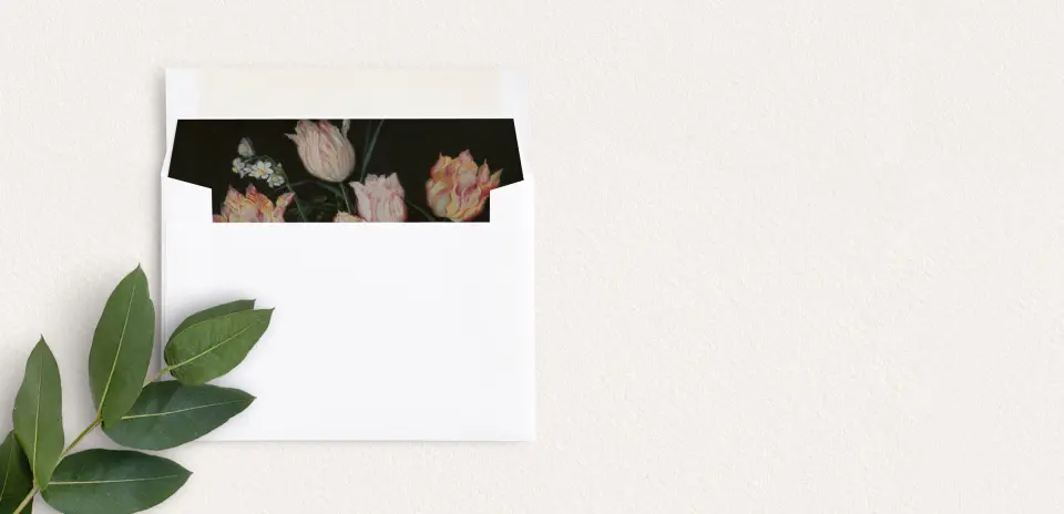 Envelope Liner inside Envelope