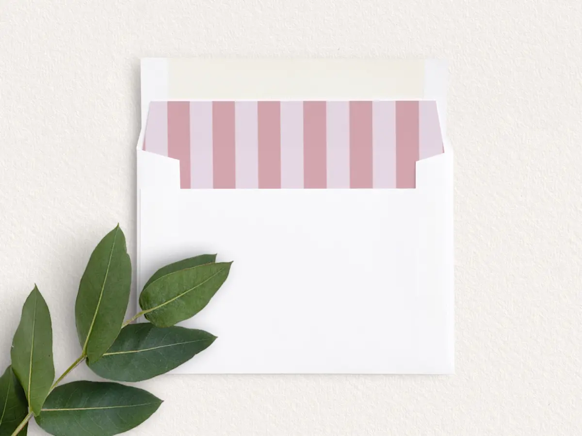 Envelope Liner inside Envelope