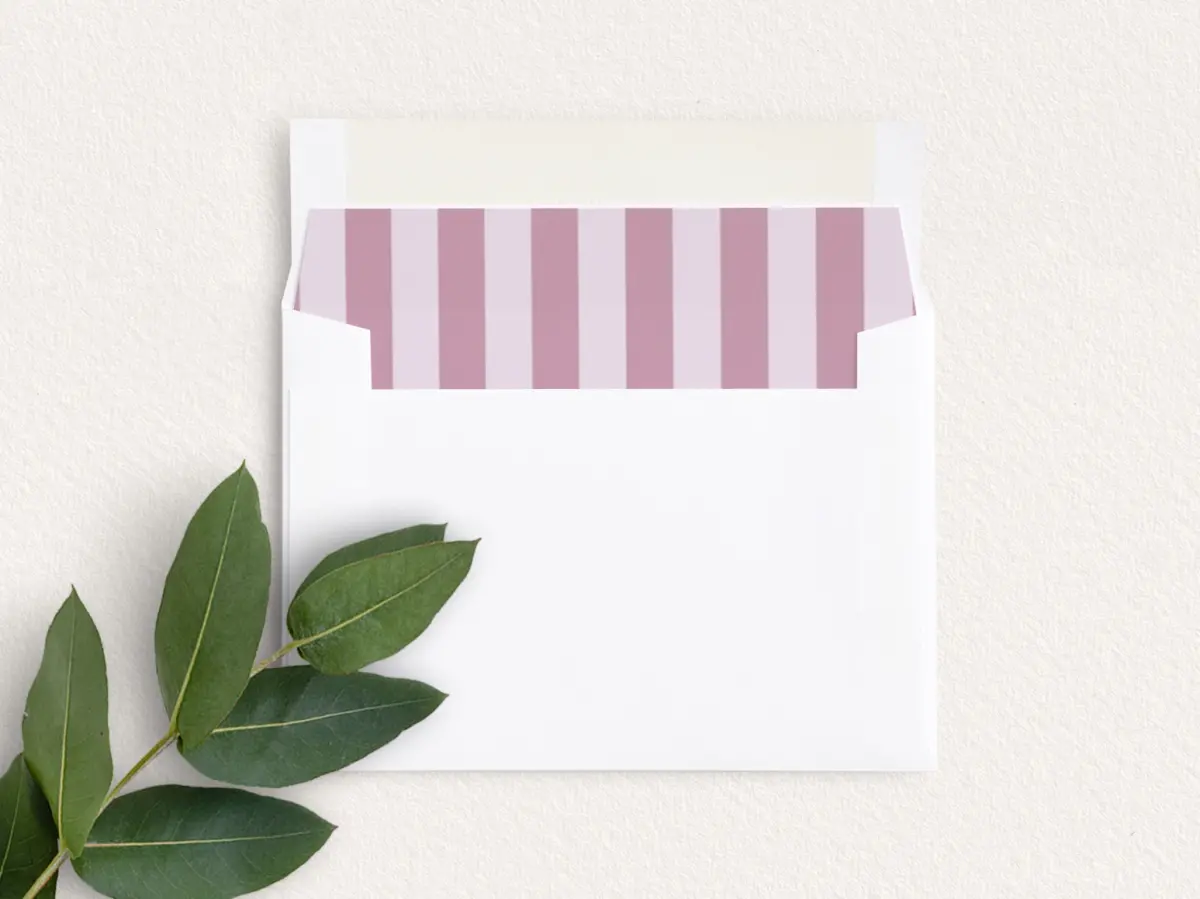 Envelope Liner inside Envelope