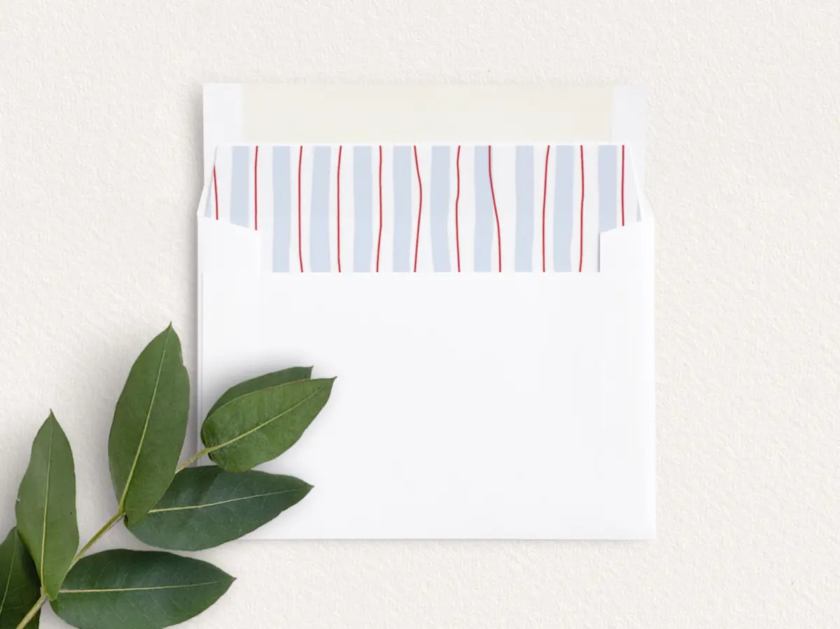 Envelope Liner inside Envelope
