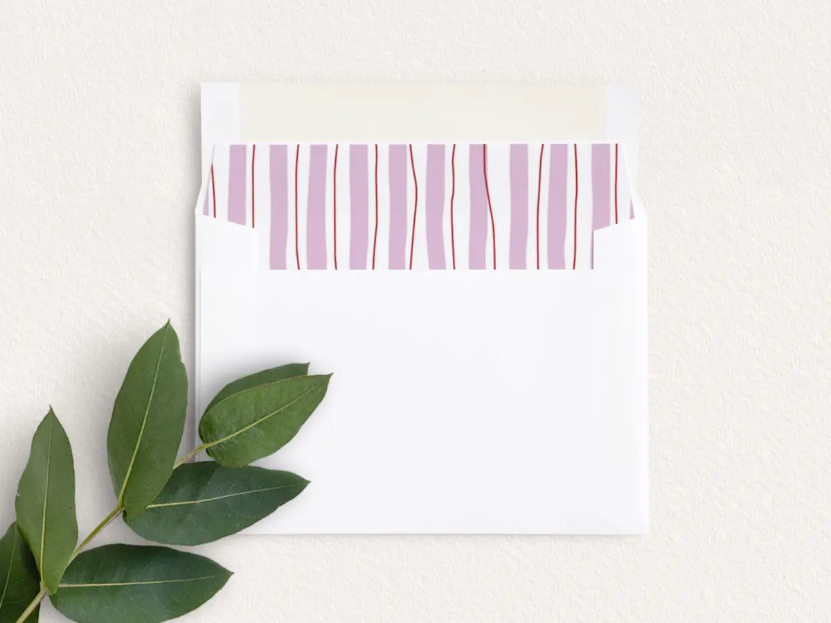 Envelope Liner inside Envelope