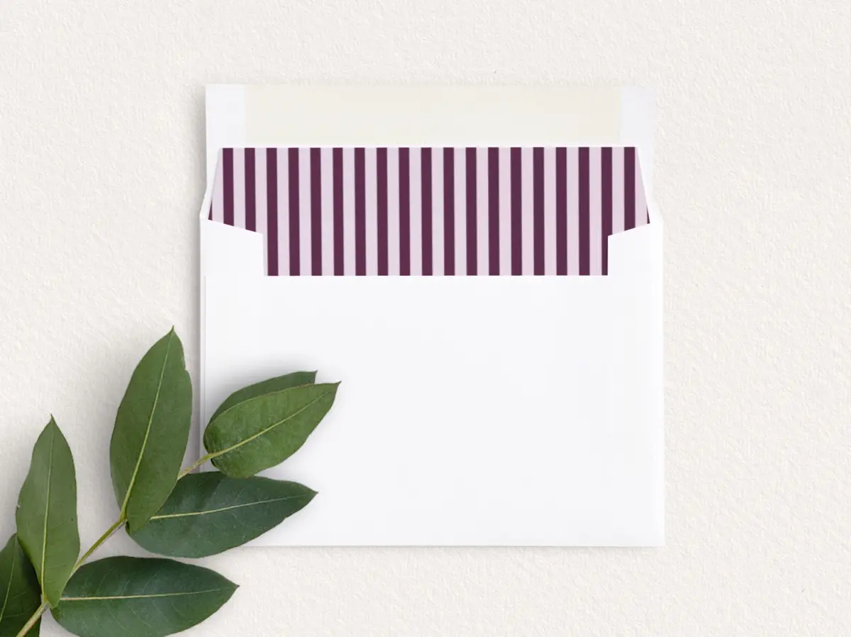 Envelope Liner inside Envelope