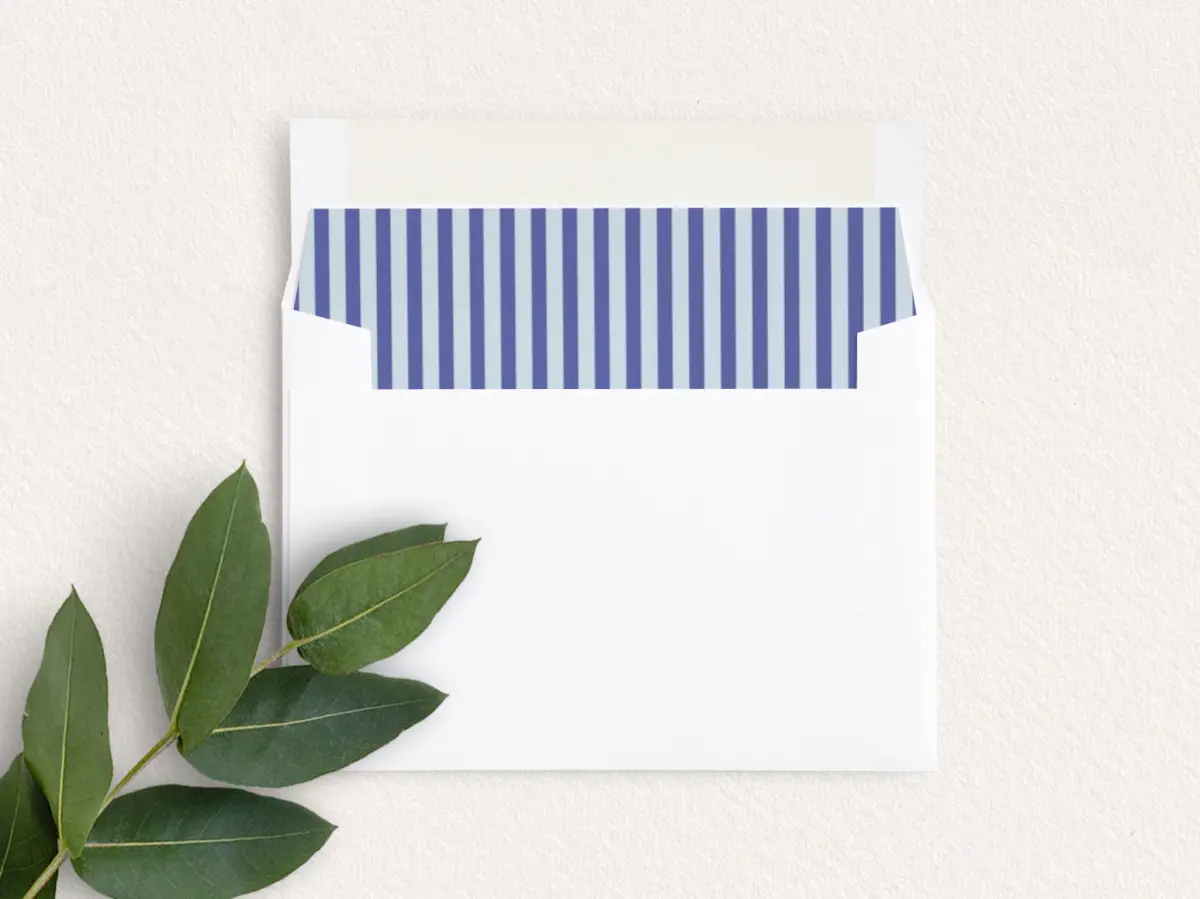 Envelope Liner inside Envelope