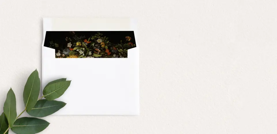 Envelope Liner inside Envelope