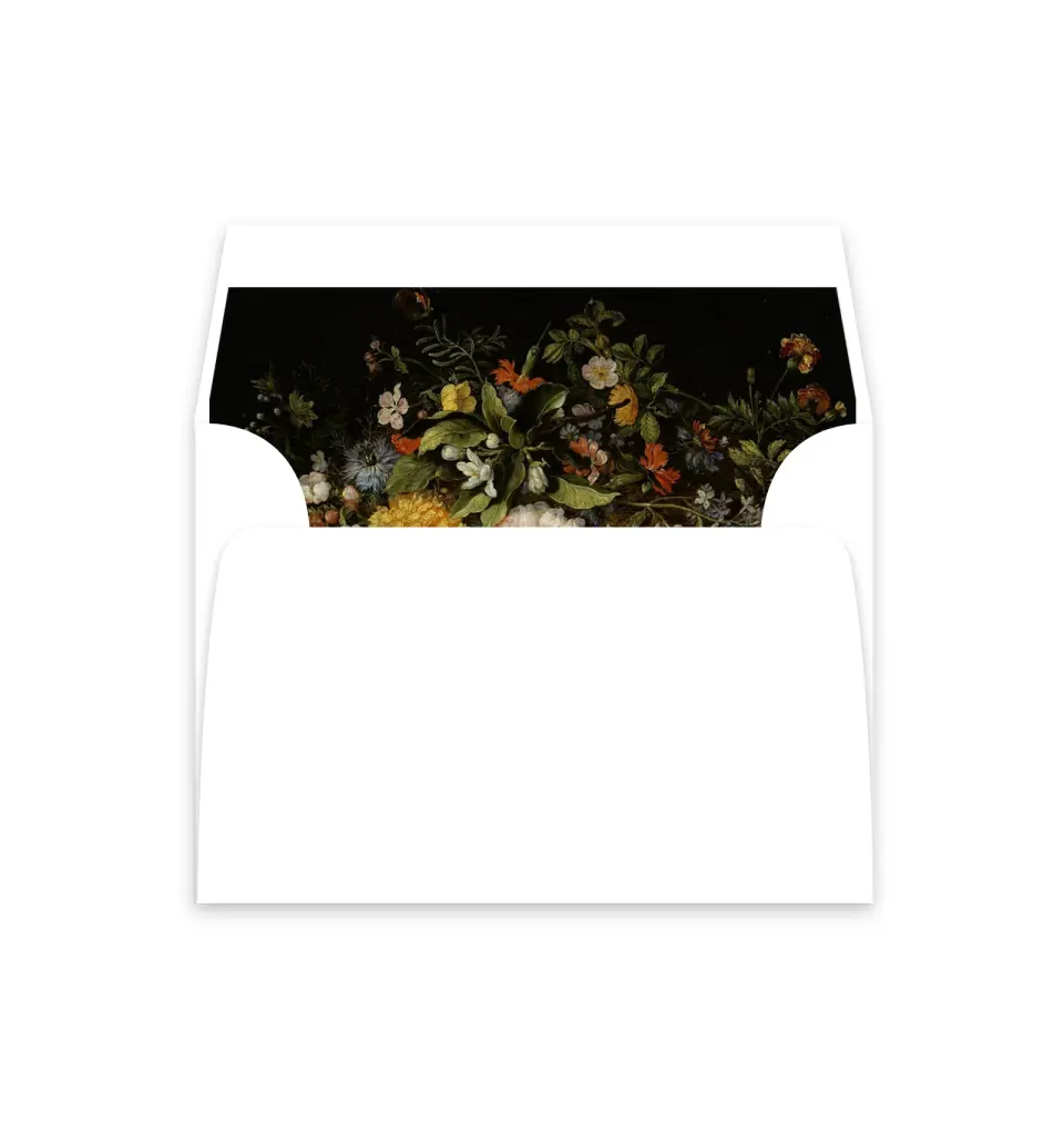 This is a  4⅞" x 4.563" Envelope Liners (ELM) called Greenwich printed in full color
