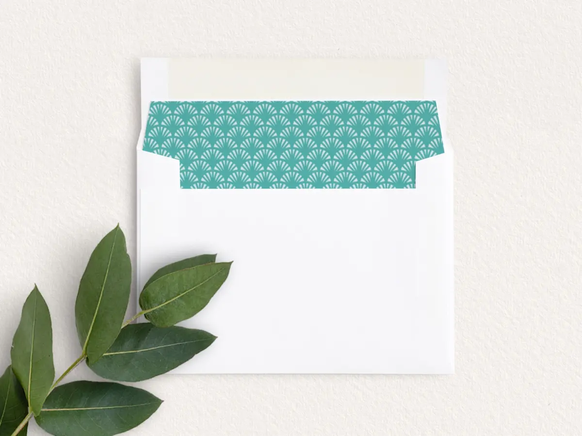 Envelope Liner inside Envelope