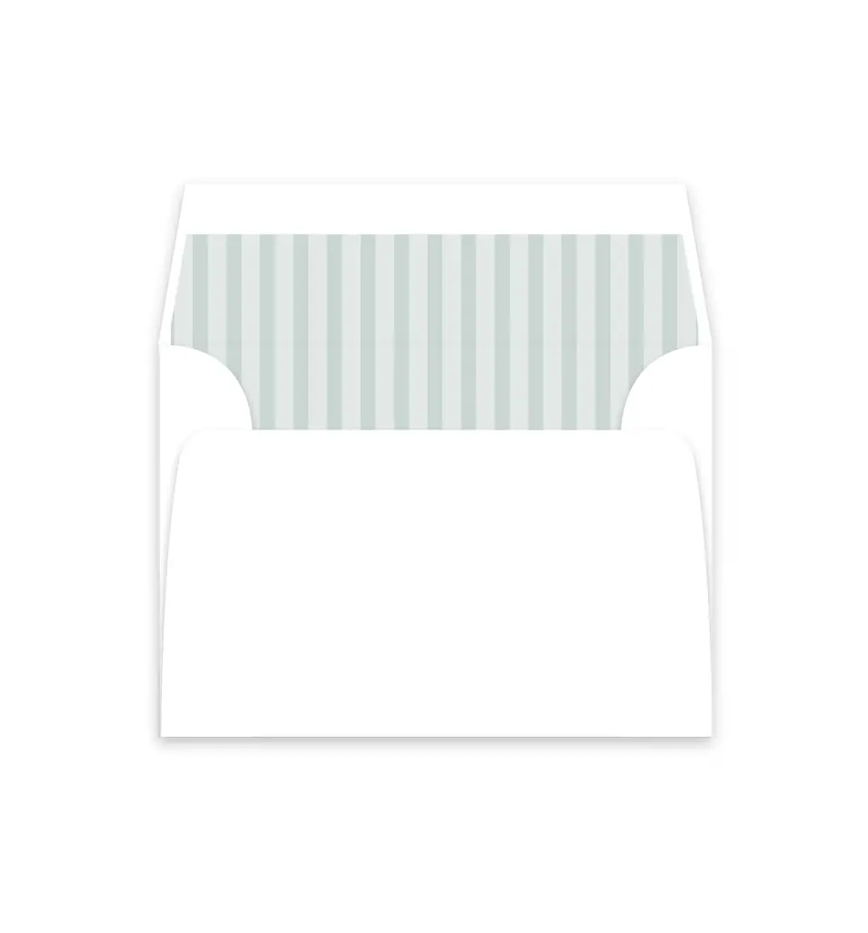This is a  4⅞" x 4.563" Envelope Liners (ELM) called Love You Forever printed in full color