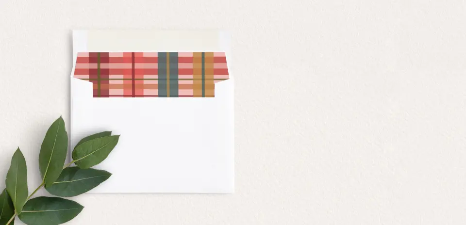Envelope Liner inside Envelope