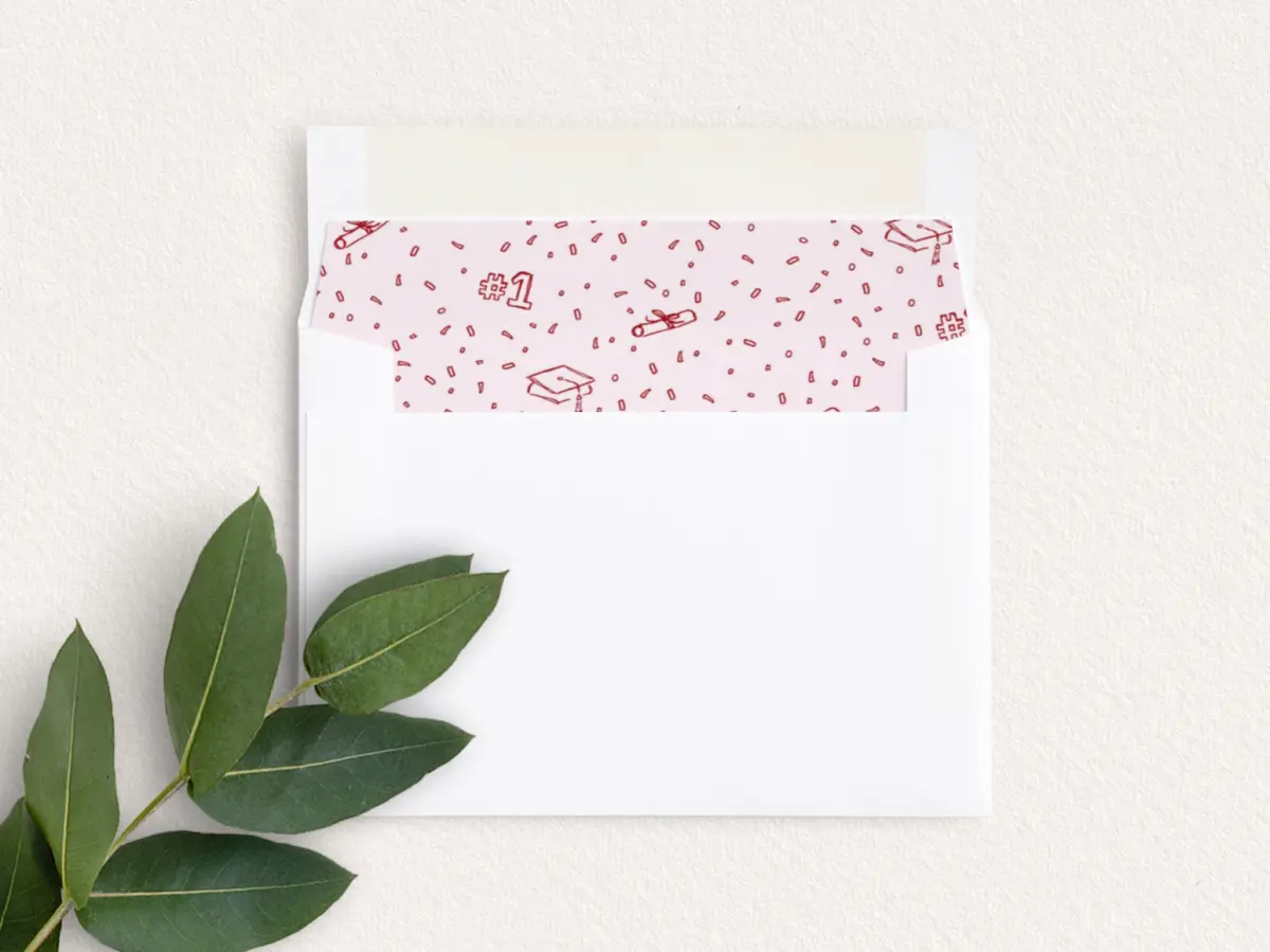 Envelope Liner inside Envelope