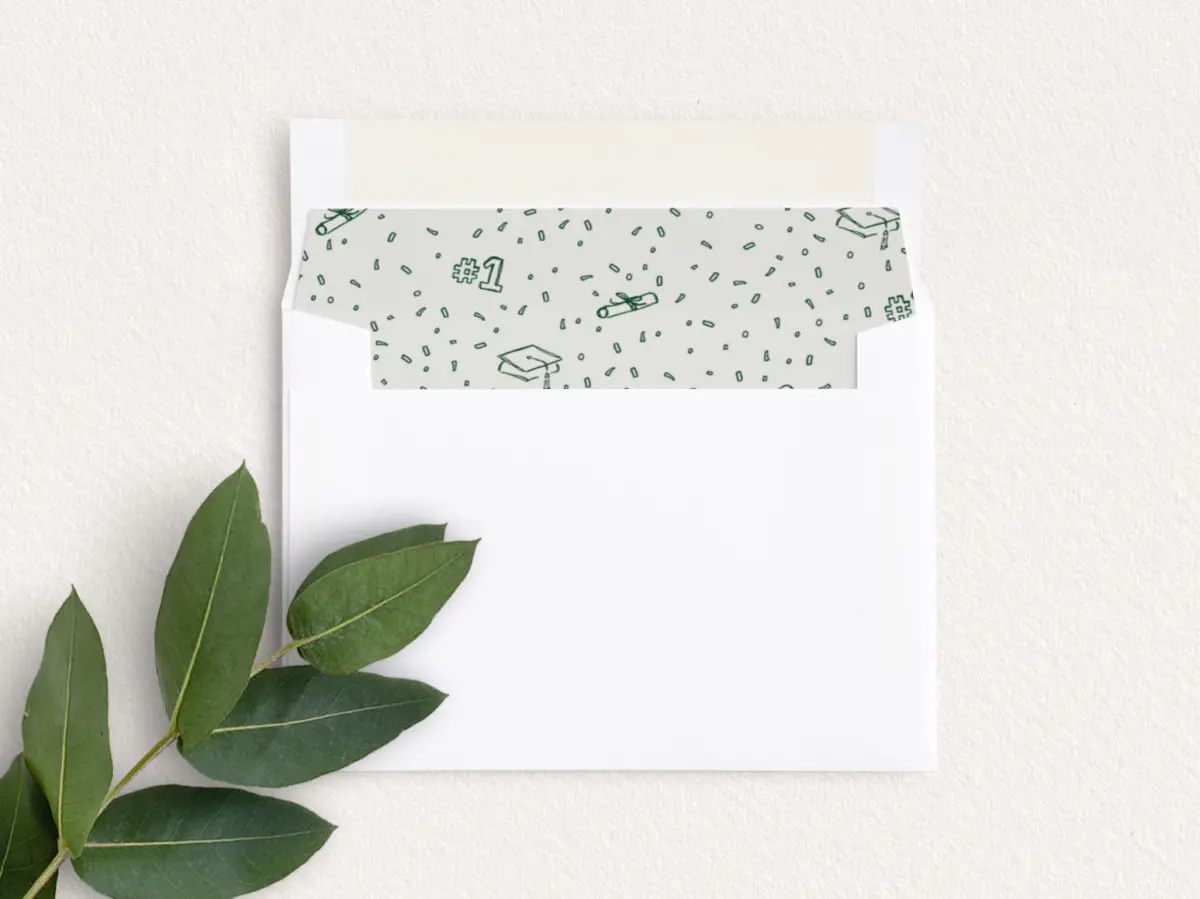 Envelope Liner inside Envelope