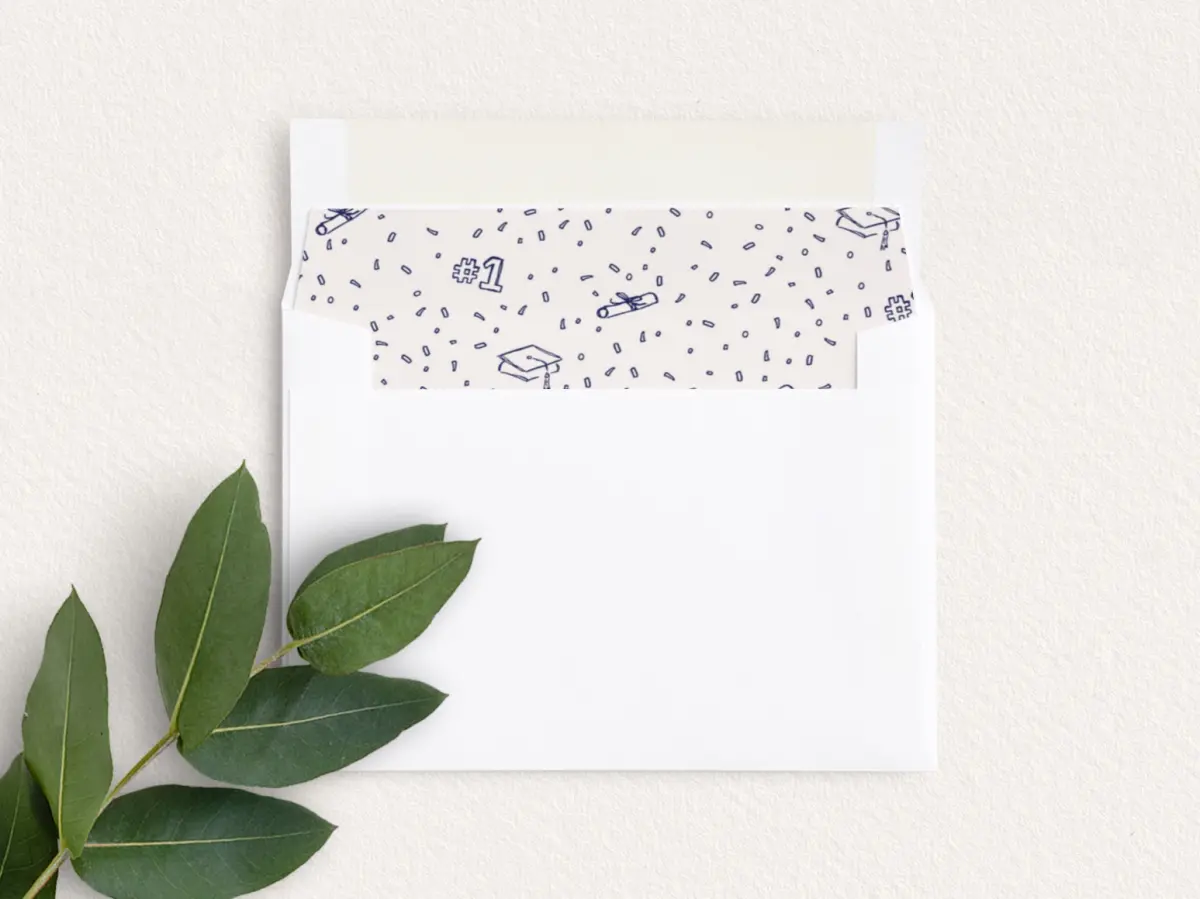 Envelope Liner inside Envelope