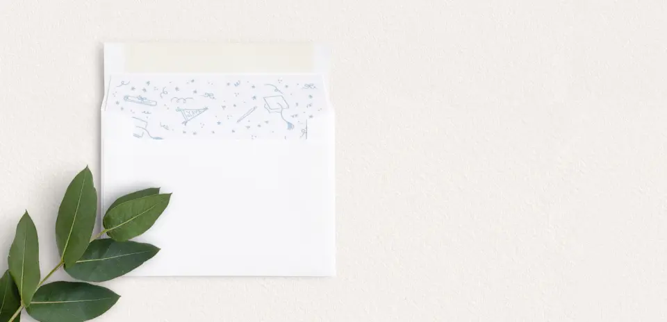 Envelope Liner inside Envelope