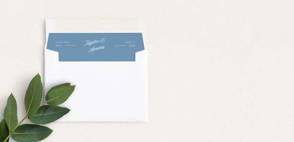 Envelope Liner inside Envelope