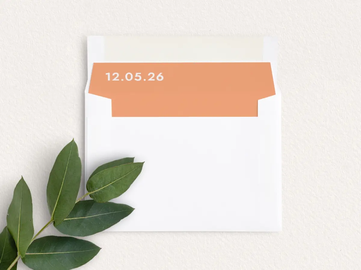 Envelope Liner inside Envelope
