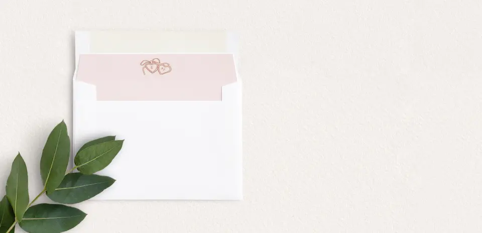 Envelope Liner inside Envelope