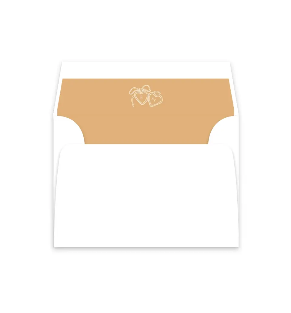 This is a  4⅞" x 4.563" Envelope Liners (ELM) called Loving Whimsy printed in full color